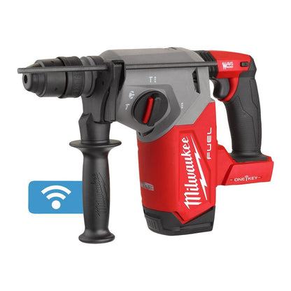 Milwaukee M18ONEPP4A3-503B 18V Fuel One-Key Brushless 4 Piece Tool Kit with 3 x 5.0Ah Battery Charger & Wheeled Bag 4933499430